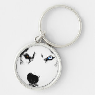 Porte-clés Husky Porte - clé Siberian Husky Malamute Cadeaux