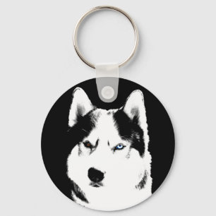Porte-clés Husky Porte - clé Siberian Husky Malamute Cadeaux
