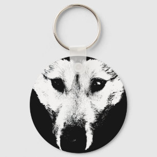 Porte-clés Husky Porte - clé Sibérien Husky Malamute Cadeaux 