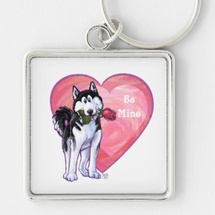 Porte-clés Husky Valentine's Day