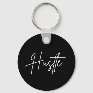 Porte-clés Hustle Keychain – Modern Minimal Design