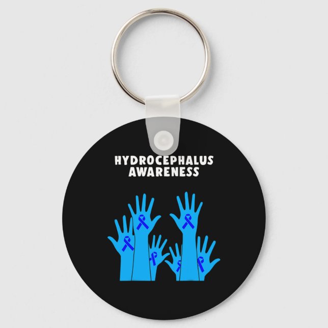 Porte-clés Hydrocéphalie Survivante Thérapeutique Warri (Recto)
