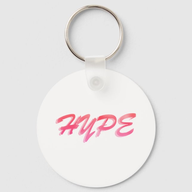 Porte-clés Hype rose (Recto)