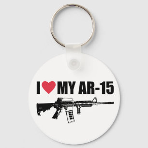 Porte-clés I <3 mon AR-15