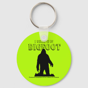 Porte-clés I believe in bigfoot keychain