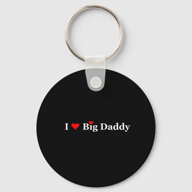 Porte-clés I Heart Big Daddy Cadeaux (Recto)