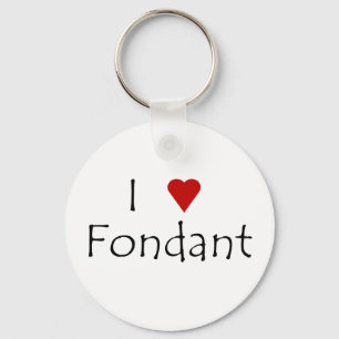 Porte-clés I Heart Fondant Porte - clé