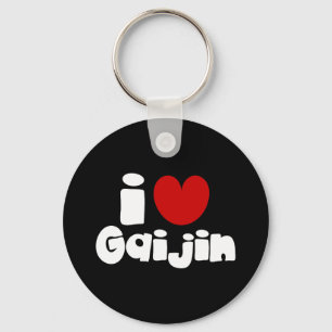 Porte-clés i heart Gaijin