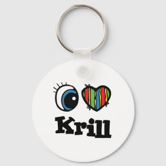 Porte-clés I Heart (Love) Krill
