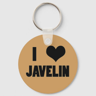 Porte-clés I javelot de coeur, porte - clé de jet de javelot