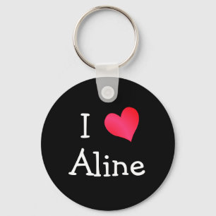 Porte-clés I Love Aline