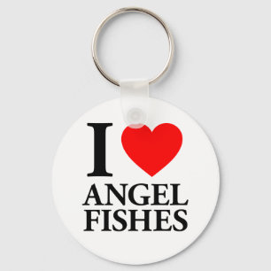 Porte-clés I Love Angel Fishers