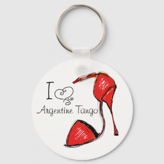 Porte-clés I Love Argentine Tango Porte - clé