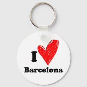 Porte-clés I Love Barcelona