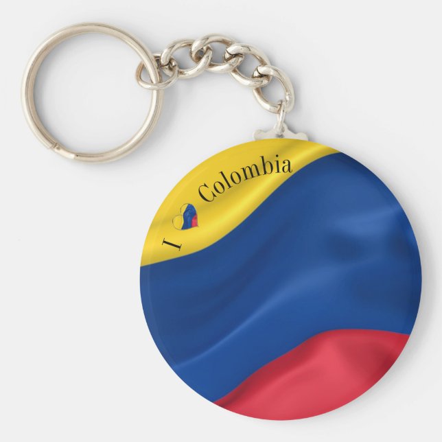 Porte-clés I Love Colombia Porte - clé (Devant)