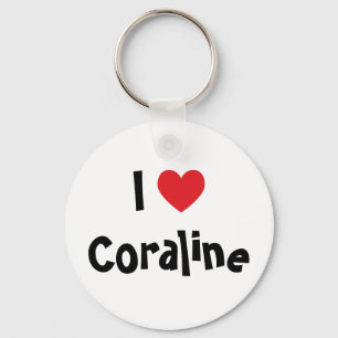Porte-clés I Love Coraline Porte - clé