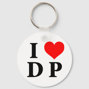Porte-clés I Love DP