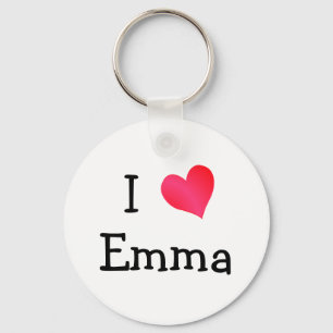 Porte-clés I Love Emma
