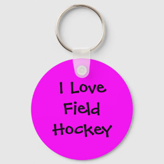 Porte-clés I Love Field Hockey Porte - clé