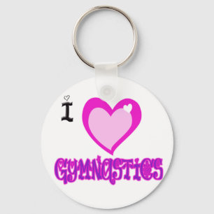 Porte-clés I Love GYMNASTICS