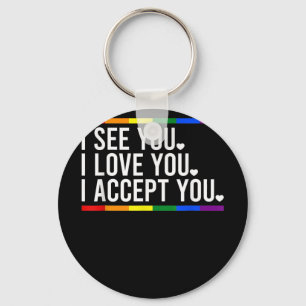 Porte-clés I Love Haunted Mound Lgbt Pride Lgbt Month Lgbt Fl