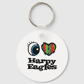 Porte-clés I Love (Heart) Harpy eagles