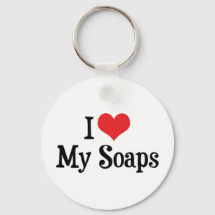 Porte-clés I Love Heart My Soaps - Soap Opera Lover