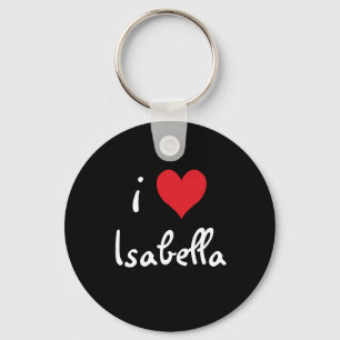 Porte-clés I Love Isabella
