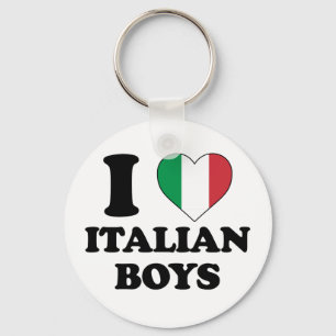 Porte-clés I love Italian Boys