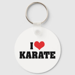 Porte-clés I Love Karate Porte - clé