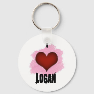 Porte-clés I Love Logan Porte - clé