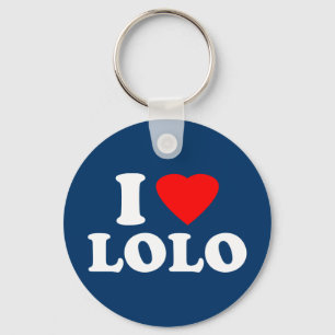 Porte-clés I Love Lolo