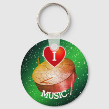 I Love Music with Heart and Pan | Arrière - plan v