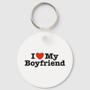 Porte-clés I Love My Boyfriend