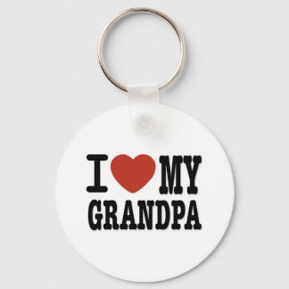 PORTE-CLÉS I LOVE MY GRANDPA