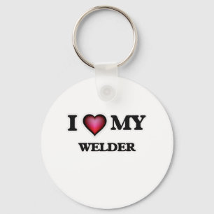Porte-clés I love my Welder