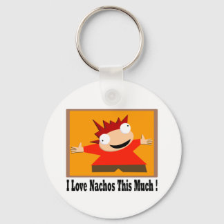 Porte-clés I Love Nachos T-Shirt