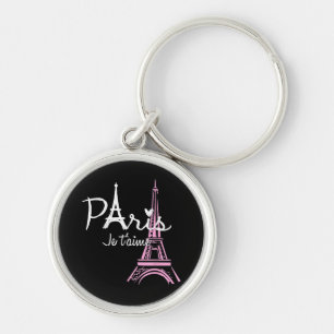 Porte-clés I Love Paris Tour Eiffel France Souvenir français
