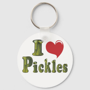 Porte-clés I Love Pickles