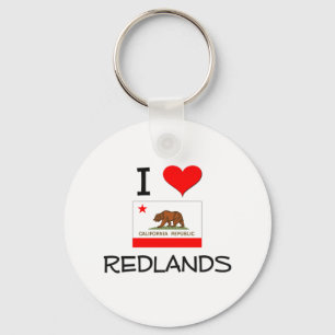 Porte-clés I Love REDLANDS California