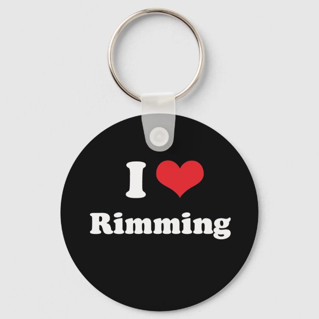 Porte-clés I LOVE RIMMING - .png (Recto)