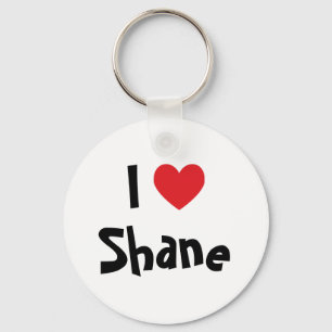 Porte-clés I Love Shane