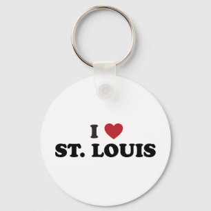 Porte-clés I Love St. Louis Missouri