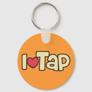 Porte-clés I Love Tap