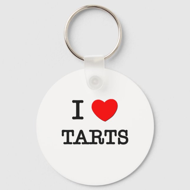 Porte-clés I Love Tarts (Recto)