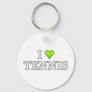 Porte-clés I Love Tennis