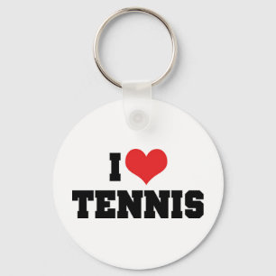 Porte-clés I Love Tennis Keychain