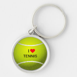 Porte-clés I Love Tennis porte - clé