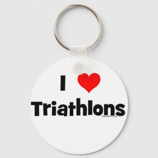 Porte-clés I Love Triathlons