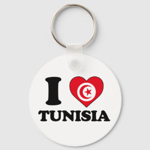 Porte-clés I love Tunisia